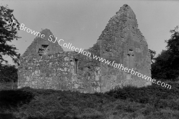 OLD CHURCH EASTERN GABLE FROM SOUTH EAST